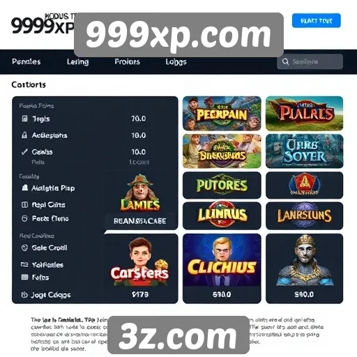Análise das principais categorias de jogos em 999xp.com